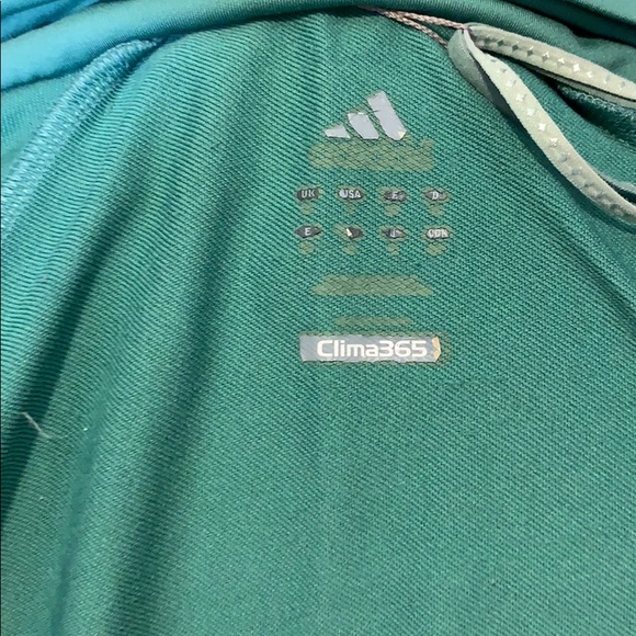 Adidas Climalite running jacket, turquoise, S - Picture 6 of 8
